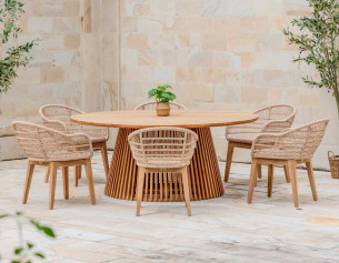 Luna Laila Havemøbelsæt -... 2