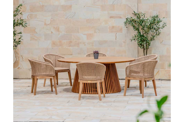 Luna Lago Havemøbelsæt - Ø180 cm