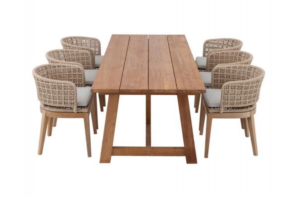 Hercules Rima Havemøbelsæt - 100x246 cm