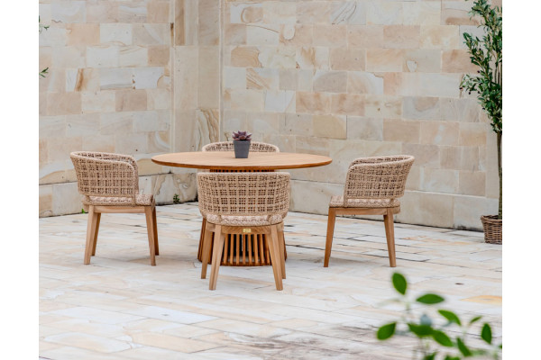 Luna Rima Havemøbelsæt - Ø150 cm