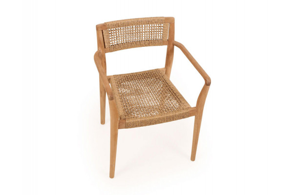 Hercules Manja Teak havemøbelsæt m/8 stole -...