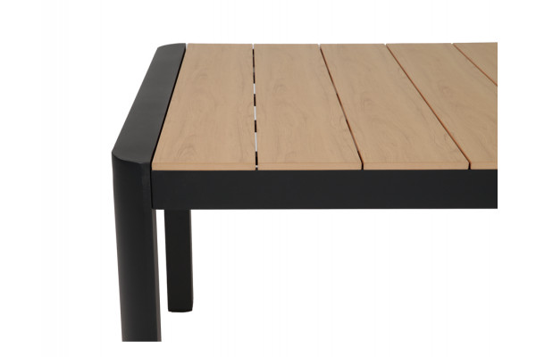 Lohals Udtræksbord - 95x205/275 cm - Mørkegrå