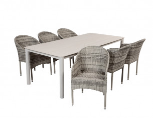 Karen Andrea Havemøbelsæt -...