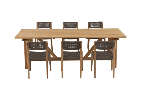 Hercules Alana Havemøbelsæt - 100x246 cm