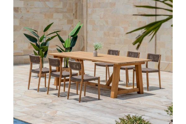 Hercules Alana Havemøbelsæt - 100x246 cm