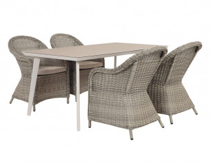 Dagmar Freja Havemøbelsæt -...