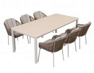 Karen Svala Havemøbelsæt -...