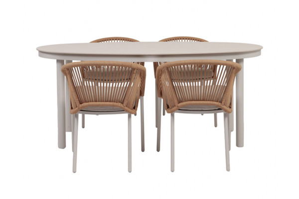 Annika Nora Havemøbelsæt - 90x160 cm