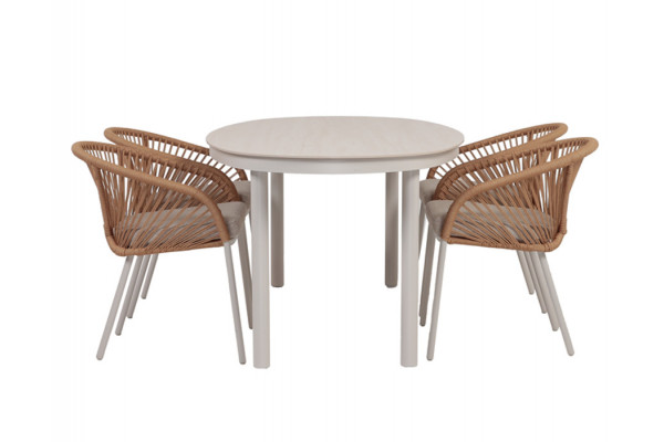 Annika Nora Havemøbelsæt - 90x160 cm