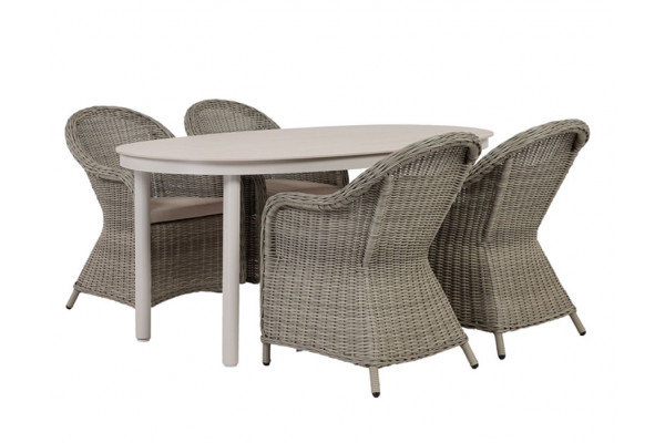 Annika Freja Havemøbelsæt - 90x160 cm