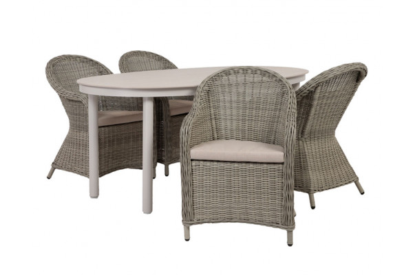 Annika Freja Havemøbelsæt - 90x160 cm