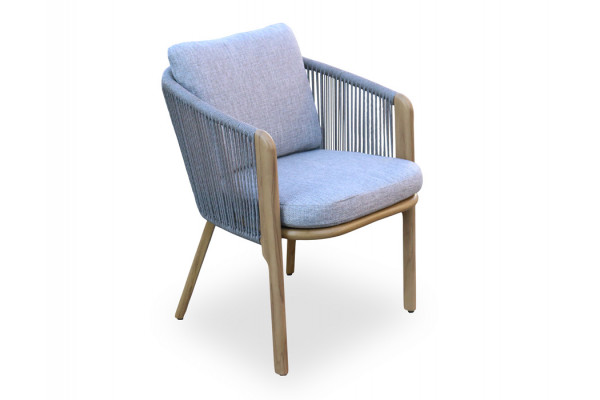 Esbjerg Hamborg Havemøbelsæt m/6 stole -...