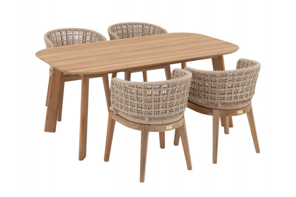 Balder Rima Havemøbelsæt - 180x100 cm