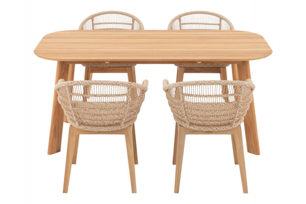 Balder Laila Havemøbelsæt - 180x100 cm