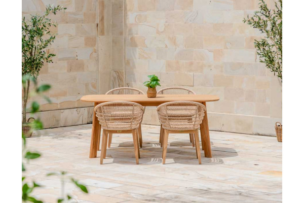 Balder Laila Havemøbelsæt - 180x100 cm