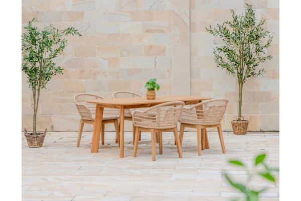 Balder Laila Havemøbelsæt - 180x100 cm