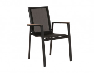 Malmø Stabelstol - Mørkegrå