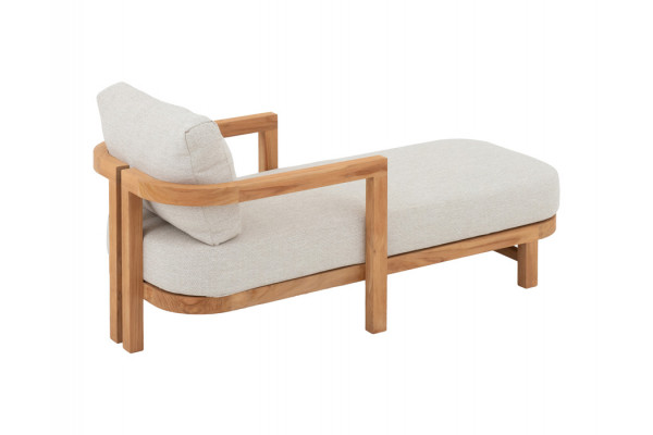 Las Vegas Teak Chaiselong