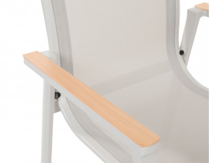 Malmø Stabelstol - Gråhvid 2