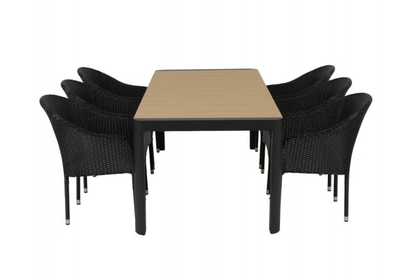 Lohals Andrea Havemøbelsæt - 95 x 205/275 cm