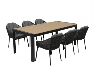 Lohals Svala Havemøbelsæt -...