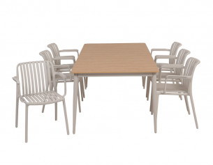 Malmø Sonja Havelmøbelsæt -... 2