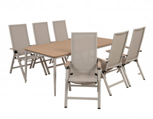 Malmø Havelmøbelsæt m/6... 2