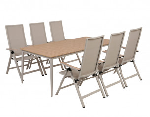 Malmø Havelmøbelsæt m/6...