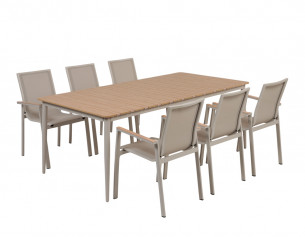 Malmø Havelmøbelsæt m/6...