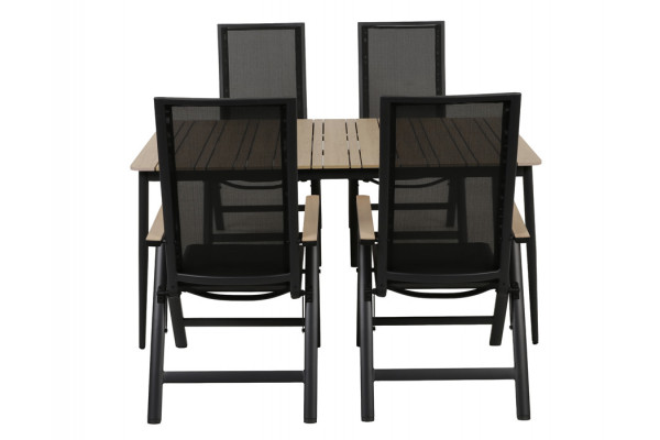 Malmø Havelmøbelsæt m/4 pos. Stole - 100x160 cm...