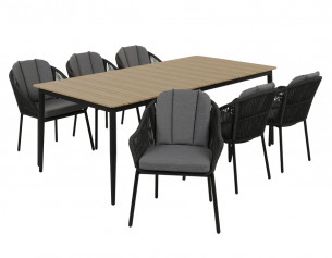 Malmø Svala Havelmøbelsæt -...