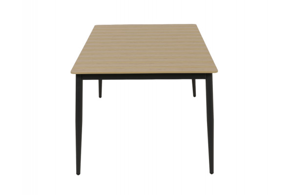 Malmø Havebord - 100x200 cm - Mørkegrå