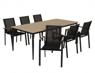 Malmø Havemøbelsæt m/6...