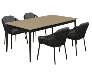 Malmø Svala Havemøbelsæt -...