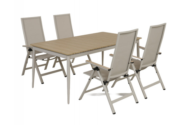 Malmø Havemøbelsæt m/4 pos. stole - 100 x...