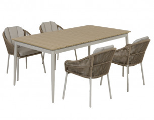 Malmø Svala Havemøbelsæt -...