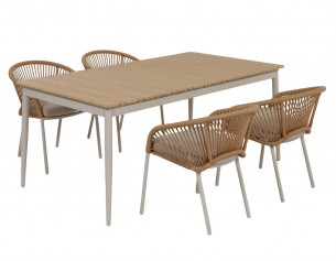 Malmø Nora Havemøbelsæt -...