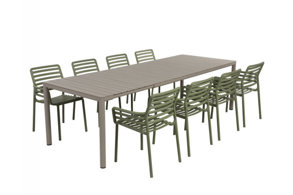 Nardi Tevere Doga Havemøbelsæt 210-275cm -...