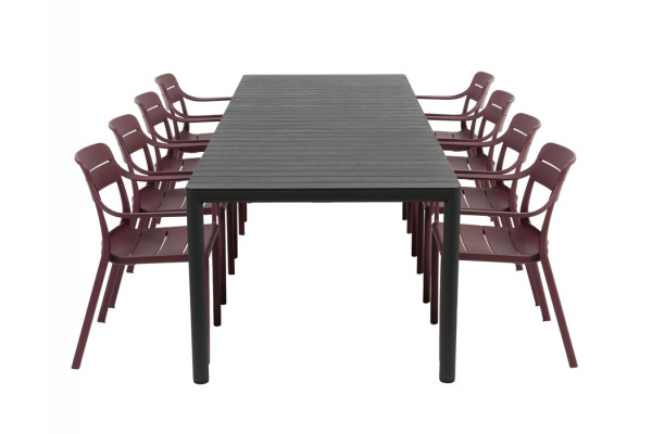 Nardi Tevere/Cassia Havemøbelsæt 210-275cm -...
