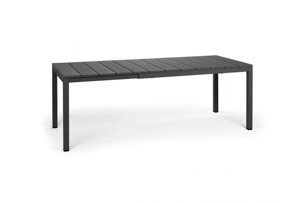 Nardi Rio Doga Havemøbelsæt 140-210cm - Antracit