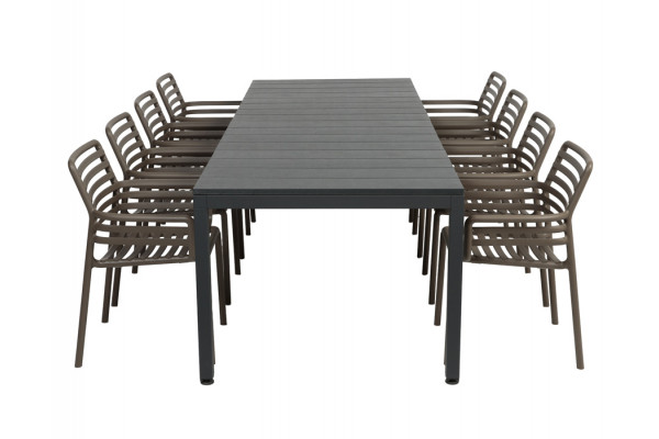 Nardi Rio Doga Havemøbelsæt 210-280cm -...
