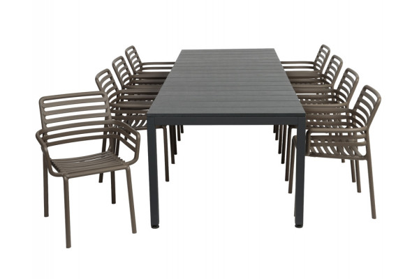 Nardi Rio Doga Havemøbelsæt 210-280cm -...