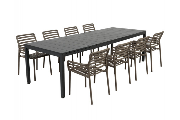 Nardi Rio Doga Havemøbelsæt 210-280cm -...