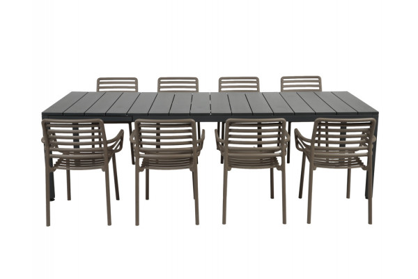 Nardi Rio Doga Havemøbelsæt 210-280cm -...