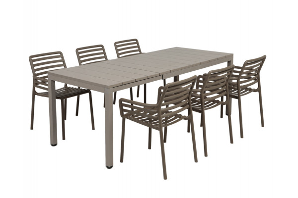Nardi Rio Doga Havemøbelsæt 140-210cm -...