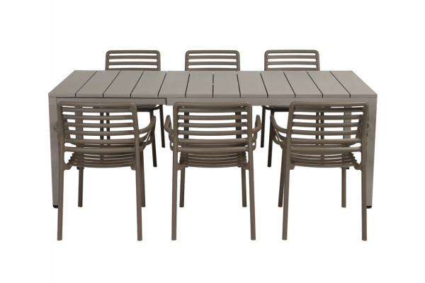 Nardi Rio Doga Havemøbelsæt 140-210cm -...
