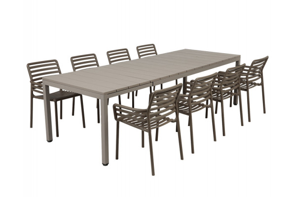 Nardi Rio Doga Havemøbelsæt 210-280cm -...