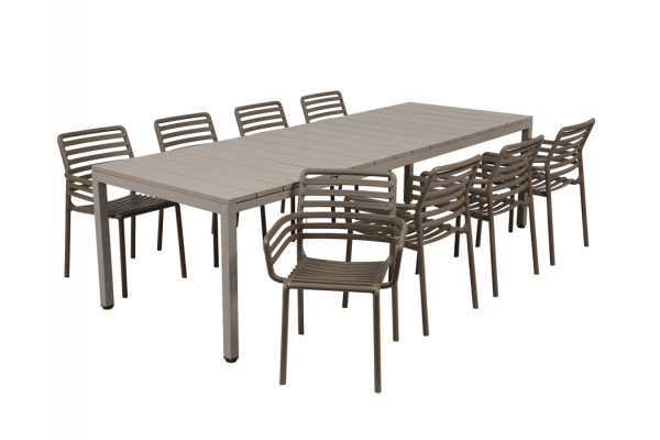 Nardi Rio Doga Havemøbelsæt 210-280cm -...