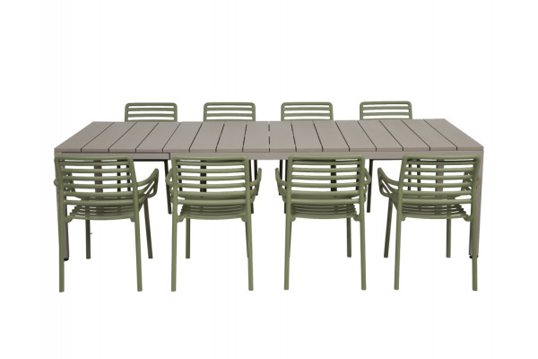 Nardi Rio Doga Havemøbelsæt 210-280cm -...
