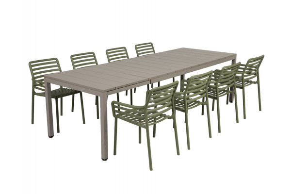 Nardi Rio Doga Havemøbelsæt 210-280cm -...